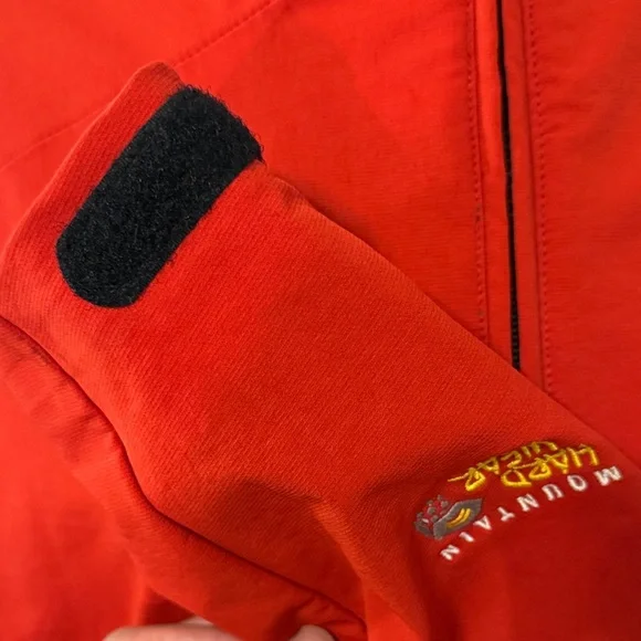 MOUNTAIN HARDWEAR Womens Orange/Red Soft Shell Stretch Lightweight Jacket Sz  L - Picture 5 of 10